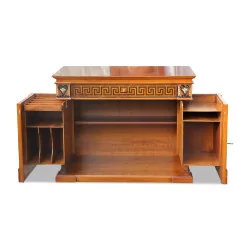Empire combination desk “POZZOLI” collection in lamp …