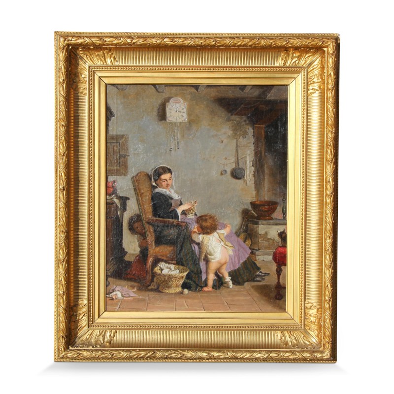 A work from the school of Jacques Alfred Van Mugden - Moinat - Painting - Miscellaneous A work from the school of Jacques Alfred Van Mugden - Moinat - Painting - Miscellaneous
