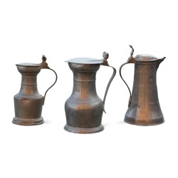Trois Channes en étain