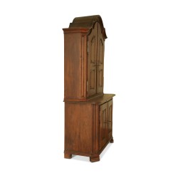 Sideboard in 2 Teilen in Eiche. Lüttich, Belgien.