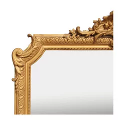 Un miroir Louis XVI . Vers 1870