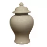 Off-white Chinese porcelain herb pot. - Moinat - Boxes, Urns, Vases