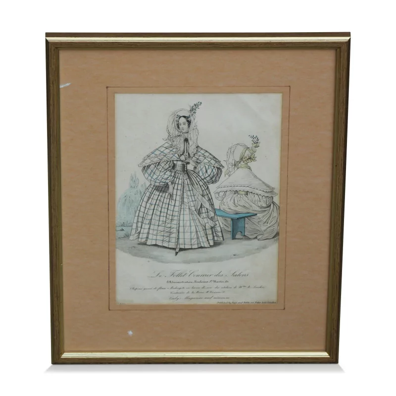 A pair of “fashion” prints - Moinat - Painting - Miscellaneous