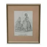 A pair of “fashion” prints - Moinat - Painting - Miscellaneous