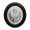 A pair of “colored portrait” medallions - Moinat - Painting - Portrait