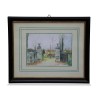 A series of lithographs by Samuel Fuchs - Moinat - Painting - Landscape