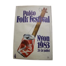 Lot d affiches Paléo (81,83,85,86,87,90)