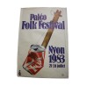 Lot d affiches Paléo (81,83,85,86,87,90) - Moinat - Tableaux - Divers