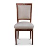 Pair of Directoire style Art Deco chairs in mahogany upholstered … - Moinat - Chairs