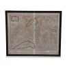 A work representing the map of Switzerland - Moinat - Painting - Miscellaneous