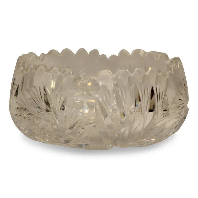 A “St Louis” cut crystal dish - Moinat - Decorating accessories
