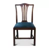Set mit 6 Stühlen und 2 Chippendale-Sesseln aus Mahagoni. … - Moinat - Stühle