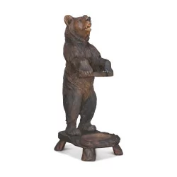 Schirmständer Brienz Bear aus Holz