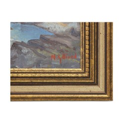 Gemälde einer Herbstlandschaft signiert N. GILIAND (nicht …