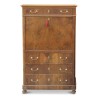 胡桃木 Louis-Philippe 秘书。瑞士沃州，1880 年左右。 - Moinat - Desks : cylinder, leaf, 写字桌