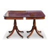 Table en acajou avec rallonges. - Moinat - Tables de salle à manger