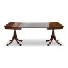 Table en acajou avec rallonges. - Moinat - Tables de salle à manger