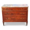 Commode Louis XVI Directoire en acajou sur chêne, avec pieds … - Moinat - Commodes, Chiffonniers, Semainiers