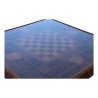 Large walnut games table - Moinat - Bridge tables, Changer tables