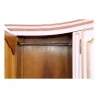 Large Louis XV wardrobe in molded walnut painted pink and … - Moinat - Cupboards, wardrobes