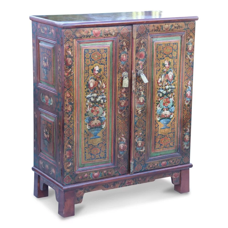 Armoire tibétaine en bois exotique - Moinat - Armoires