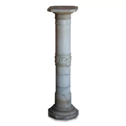 Column in Brèche de Larrare marble. Italy, late 19th, early …