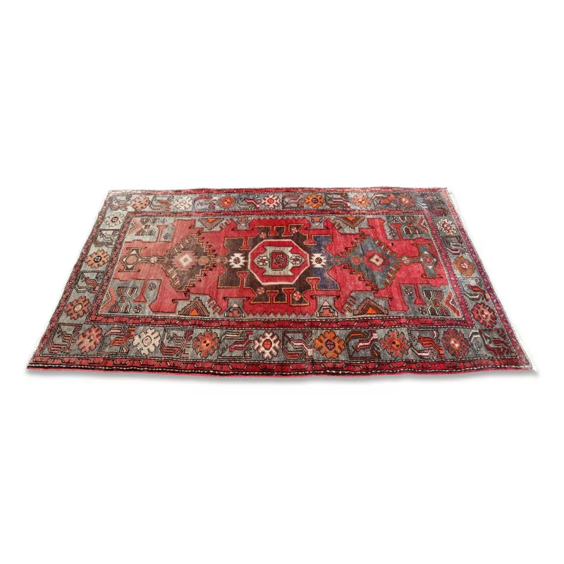 Wool rug in red, green and blue. Pakistan. - Moinat - Rugs