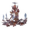 Lustre feuilles de vigne “Automne”. - Moinat - Lustres, Plafonniers