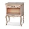 Pair of Louis XV nightstands painted pink and gold, one with 3 … - Moinat - End tables, Bouillotte tables, Bedside tables, Pedestal tables