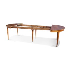 Directoire dining room round table
