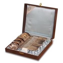 Service of 12 in silver metal BERNDORF including knives, …