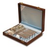 Service of 12 in silver metal BERNDORF including knives, … - Moinat - Silverware