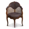 Louis XV caned office chair - Moinat - Living of lights