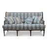 Louis XVI-Sofa aus Buche mit FERSEN-Lampen bezogen. Höhe … - Moinat - Sofas, Couchs