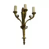 Directoire wall lamp in gilded bronze. - Moinat - Wall lights, Sconces