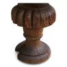 Lampe pied de vieux chêne - Moinat - Lampes de table