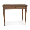 Table à jeux “Biedermeier” marquetée en bois fruitier … - Moinat - Tables à jeux, Tables d’échangeur