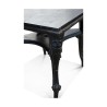 Pedestal table in carved wood and Napoleon III black dot … - Moinat - End tables, Bouillotte tables, Bedside tables, Pedestal tables