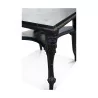 Säulentisch aus geschnitztem Holz und schwarzem Punkt Napoleon III … - Moinat - Sockeltische, Gueridons