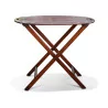 Mahogany Butler`s Tray Table with X-shaped Legs … - Moinat - Serving tables