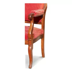 Кресло Луи-Филиппа из орехового дерева
