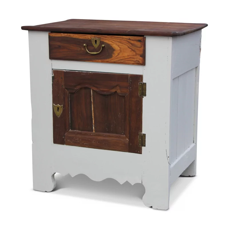 A painted wood jam cabinet. - Moinat - Chests of drawers, Commodes, Chifonnier, Chest of 7 drawers