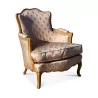 Винтажное кресло с подголовником в стиле Людовика XV. - Moinat - Кресла