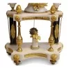 Louis XVI clock with gilt bronze columns from the \"Roque\" factory in Paris - Moinat - Table clocks