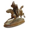 A bronze \"Samurai Warrior\". - Moinat - Bronzes