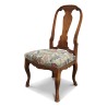  Louis XV Berner Zungenstuhl Nussbaum Stühle. - Moinat - Stühle