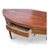 Half-moon table. Rare Swiss model in cherry wood (Fribourg) - Moinat - Dining tables