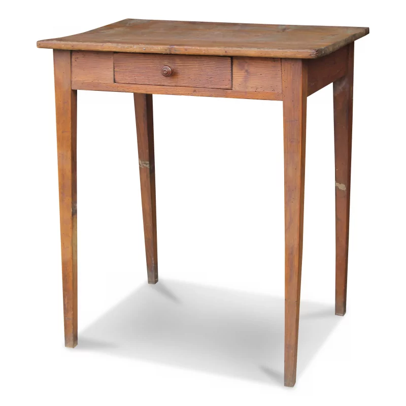 Schreibtisch aus Tannenholz aus dem Pays d`En Haut. - Moinat - Spieltische, Wechslertische