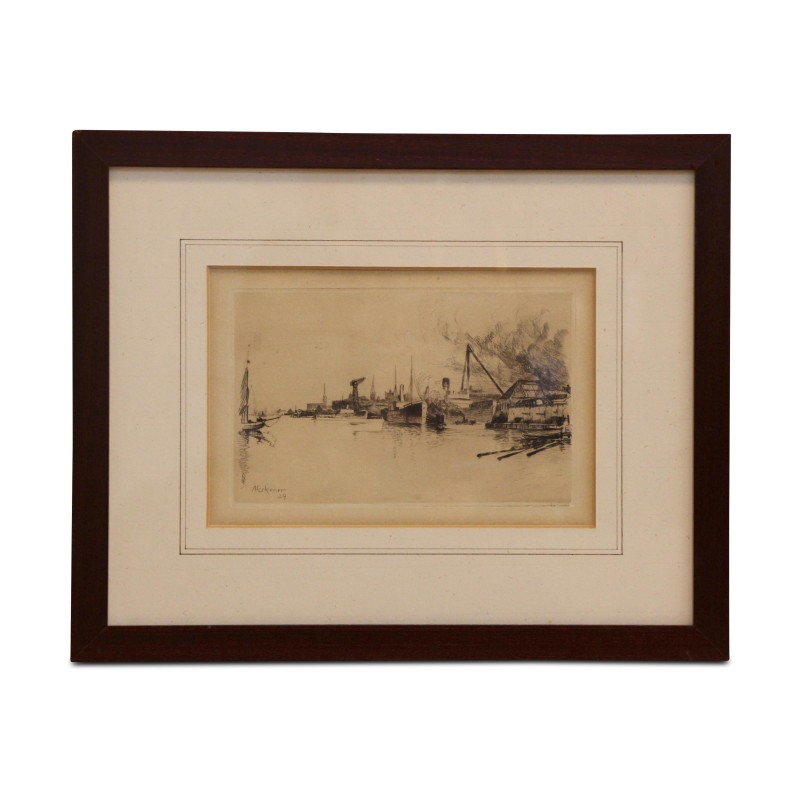 Gemälde Alexandre Eckener (1870-1944) in Wasser … - Moinat - Gemälden - Landschaften Gemälde Alexandre Eckener (1870-1944) in Wasser … - Moinat - Gemälden - Landschaften