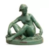 A ceramic sculpture \"Venus seated in roses\" - Moinat - Decorating accessories
